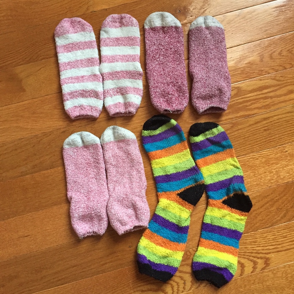 Fluffy socks set - 4